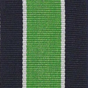 British Overseas Territories Police Medal Ribbon, Full Size (32mm)