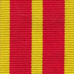 King's/Queen's Fire Service Medal (Distinguished Service) Full Size Ribbon (36mm)