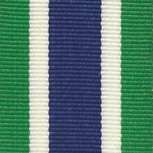 South Africa Prisons Department Faithful Service Medal Ribbon, Full Size (32mm)