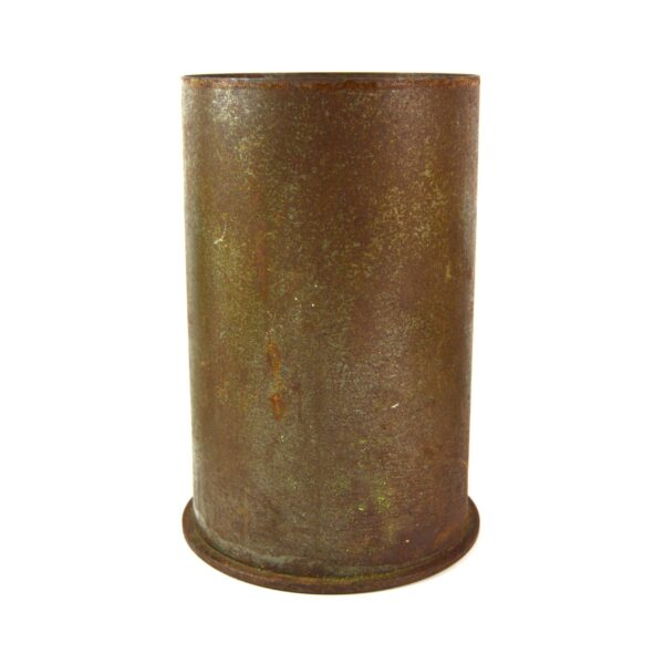 German Third Reich 15cm sFH 18 Howitzer Steel Shell Case, Dated 1942 - Image 2