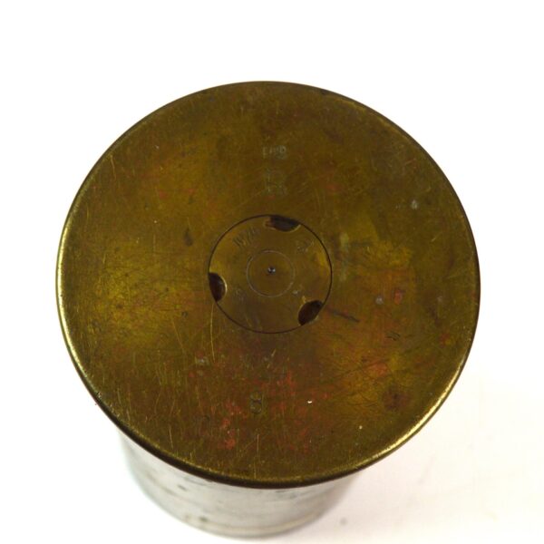 Czechoslovakian 10cm Vz. 14/19 Light Howitzer Shell, Dated 1924 - Image 4
