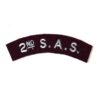 2nd SAS Embroidered Shoulder Title
