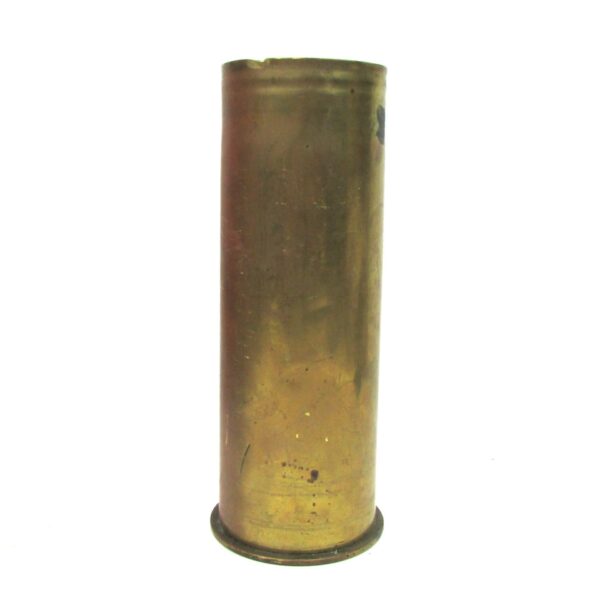Imperial German 7.7cm x 229mm Brass Shell Case, Dated 1915