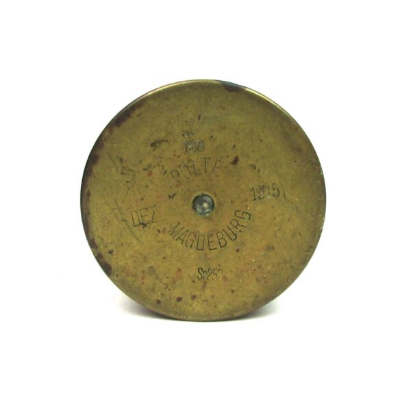 Imperial German 7.7cm x 229mm Brass Shell Case, Dated 1915 - Image 2