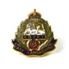 East Lancashire Regiment Lapel Badge, King's Crown