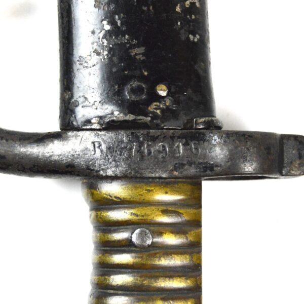 French M1866 Chassepot Rifle Bayonet (Tulle, Aout 1868) - Image 4