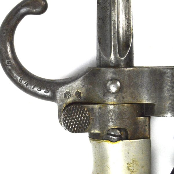 French M1886 Lebel Bayonet in scabbard - Image 2