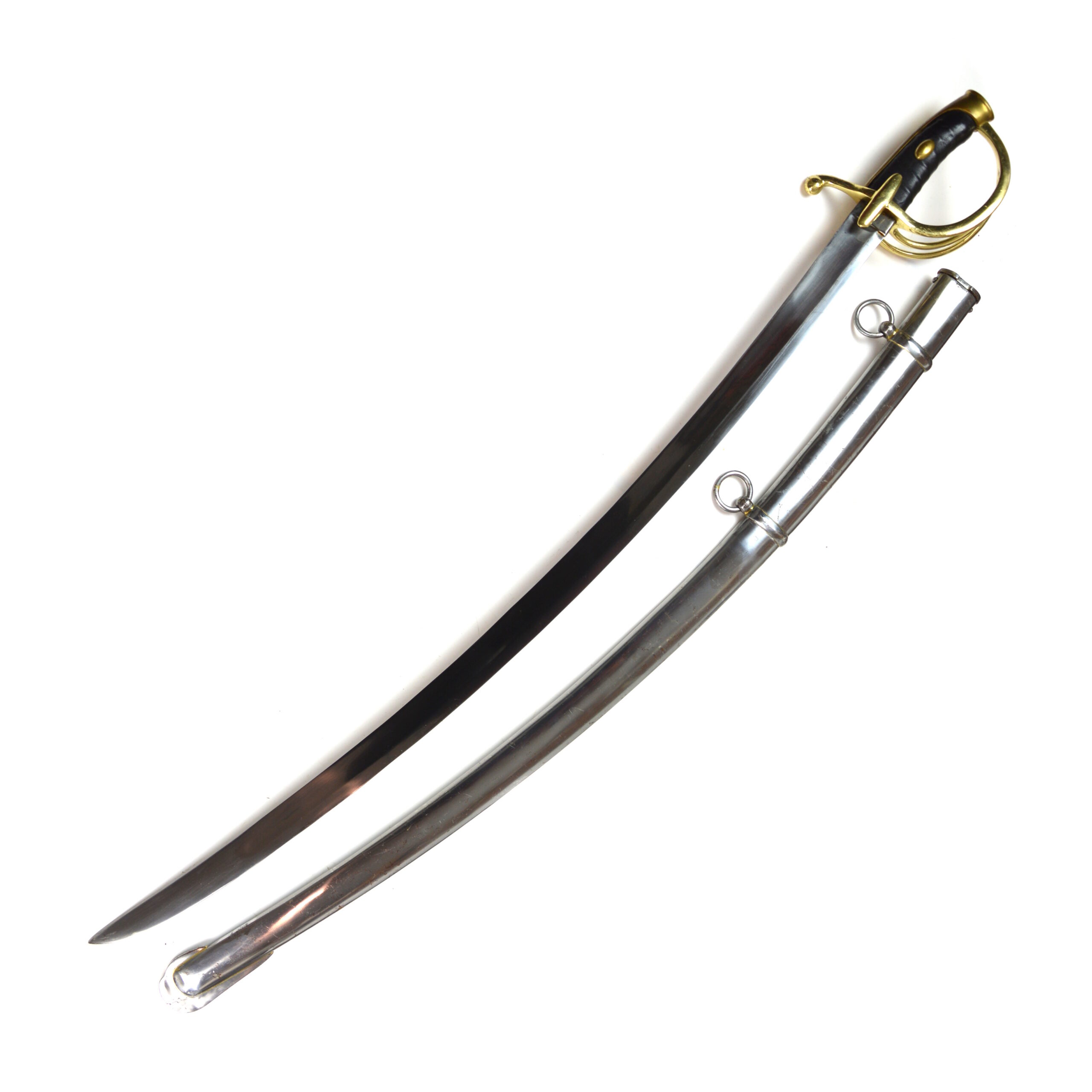 French Napoloenic Wars AN IX Light Cavalry Hussars Sabre - Reproduction - Image 2
