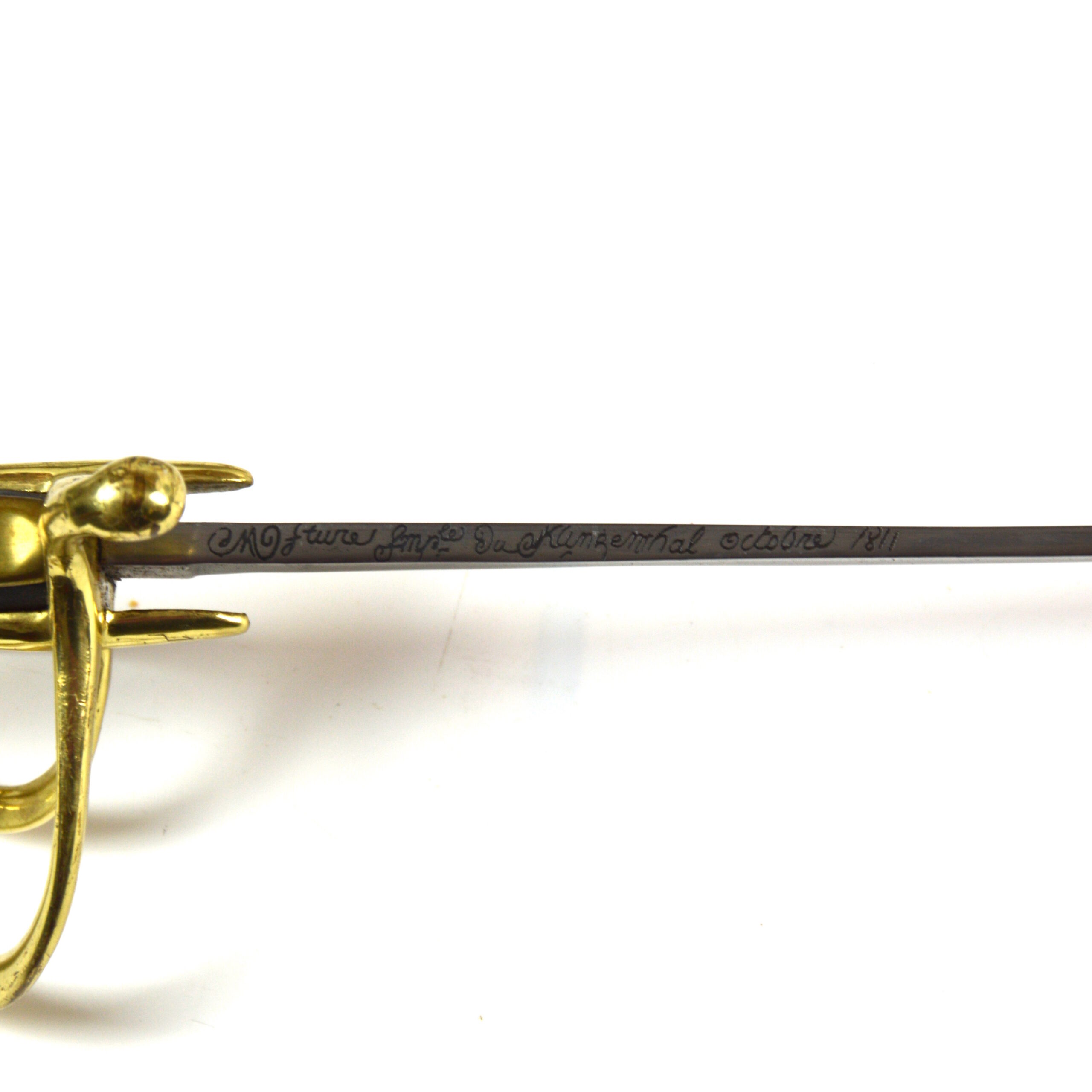 French Napoloenic Wars AN IX Light Cavalry Hussars Sabre - Reproduction - Image 5