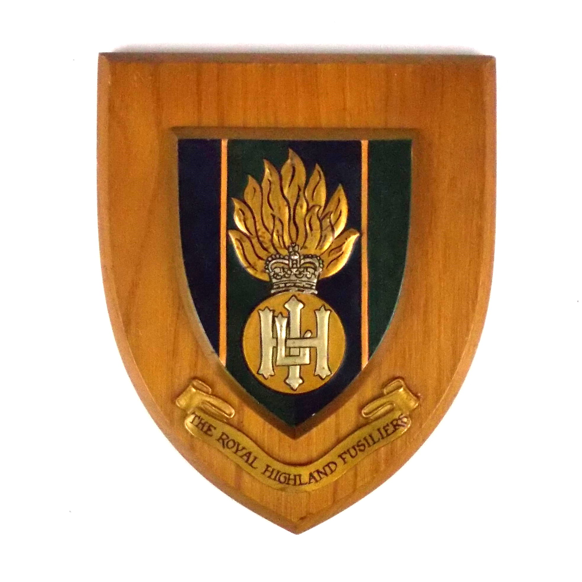 Royal Highland Fusiliers Wall Plaque - Jeremy Tenniswood Militaria