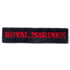 Royal Marines Embroidered Shoulder Title