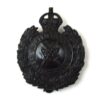 10th Battalion County of London Regiment (Paddington Rifles) King’s Crown Cap Badge, Restrike