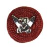 11th Gorkha Rifles Officer's Cherry (India Post-1947) Cap Badge