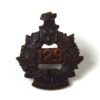 129th Battalion (Wentworth), Canadian Overseas Force (CEF) Collar Badge, Original