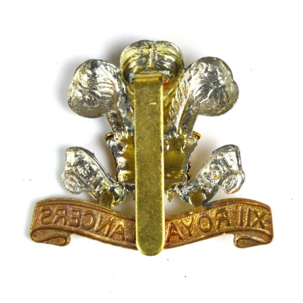 12th (Prince of Wales's) Lancers (1898-1903 Pattern) Cap Badge, Restrike - Image 2