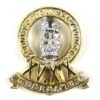 15th/19th (King's) Hussars Anodised Cap Badge, Queen's Crown