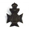 16th Battalion, County of London Regiment (Queen's Westminsters) King's Crown Cap Badge, Restrike