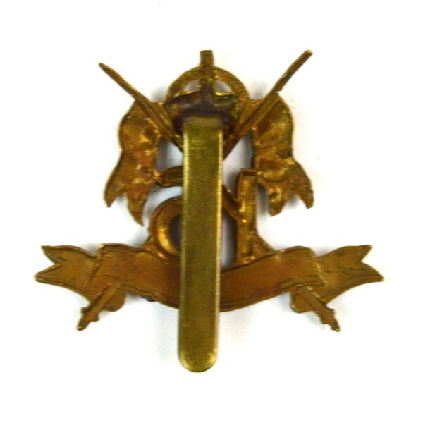 16th (Queen's) Royal Lancers (1905-1955 Pattern) Cap Badge, King's Crown, Restrike - Image 2