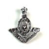 17th Poona Horse Nickel Plate Cap Badge