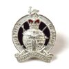 Army Legal Corps (1978-1991 Pattern) Silver Plate and Enamel Cap Badge