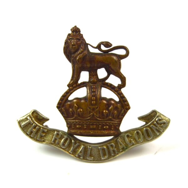 1st The Royal Dragoons (1901-1947 Pattern) Cap Badge, Early Manufacture