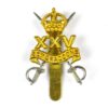 25th Dragoons Cap Badge, King's Crown, Restrike
