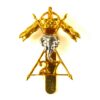 27th Lancers Cap Badge (1941–1945 Pattern) - Restrike