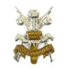 3rd Carabiniers (Prince of Wales’s Dragoon Guards) (1922-1971 Pattern) Cap Badge, Bimetal Restrike