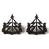 Reconnaissance Corps (1941-1946 Pattern) Officer's Service Dress Collar Badge, Pair