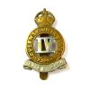 4th Queen's Own Hussars Cap Badge, King's Crown, Original