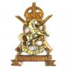 Kent and Sharpshooters Yeomanry Sleeve Badge, King's Crown