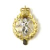 Women's Royal Army Corps Anodised Queen's Crown Cap Badge