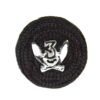 3rd Gorkha Rifles Officer's (India Post-1947) Cherry Cap Badge