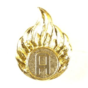 British Army Ammunition Technician Anodised Trade Qualification Badge