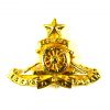 Indian Artillery Brass Cap Badge