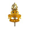 Royal Army Education Corps (RAEC) Officer Cap Badge (1953-1992 Pattern) - Original, Manufactured by J. R. Gaunt, London
