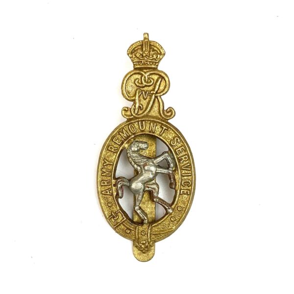 Army Remount Service Cap Badge, GRV, Restrike