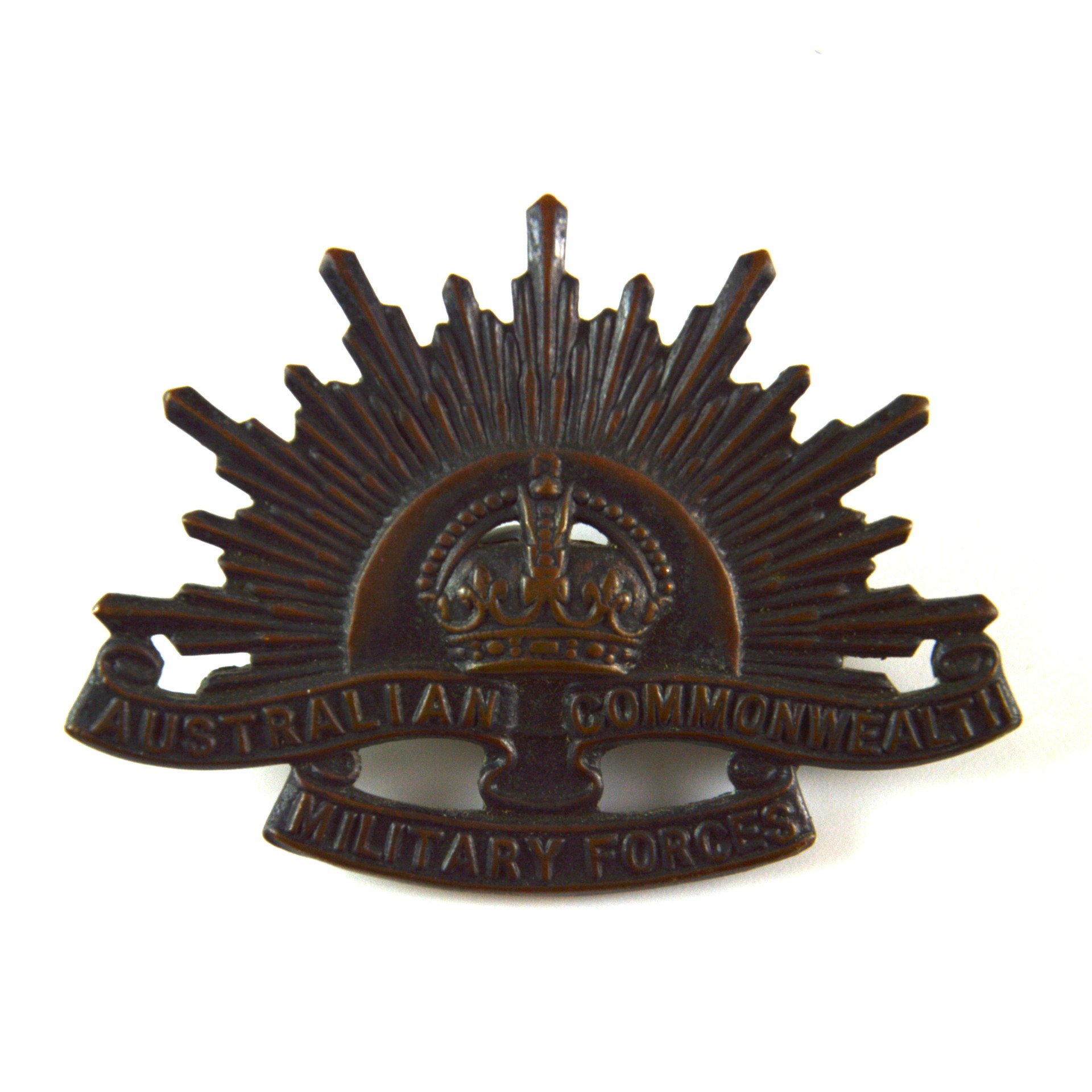 Australian Commonwealth Military Forces Cap Badge (1904-1949 Pattern) - Original