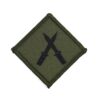 British Section Commander Qualification Patch, Subdued, Green