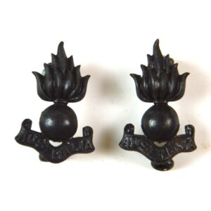 Royal Australian Engineers (RAE) Bronze Collar Badges, Pair