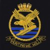 Royal Navy "A Hunting We Will Go" Embroidered Blazer Badge