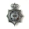 British Transport Police Chrome Helmet Plate, Queen's Crown
