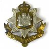 East Surrey Regiment Cap Badge, King's Crown, Original