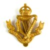 Connaught Rangers (1901-1922 Pattern) Cap Badge, Restrike