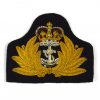 Royal Navy Embroidered Blazer Badge, Queen's Crown