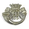Duke of Cornwall's Light Infantry Cap Badge, White Metal, Original
