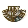 Duke of Wellington's (West Riding) Regiment (DUKE/OF/WELLINGTON'S, 1915-1931 Pattern) Shoulder Title