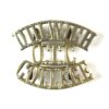 Dulwich College Officer Training Corps (DULWICH/OTC/COLLEGE) Shoulder Title, White Metal