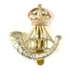 Durham Light Infantry (1902-1953 Pattern) Cap Badge, King's Crown, Restrike