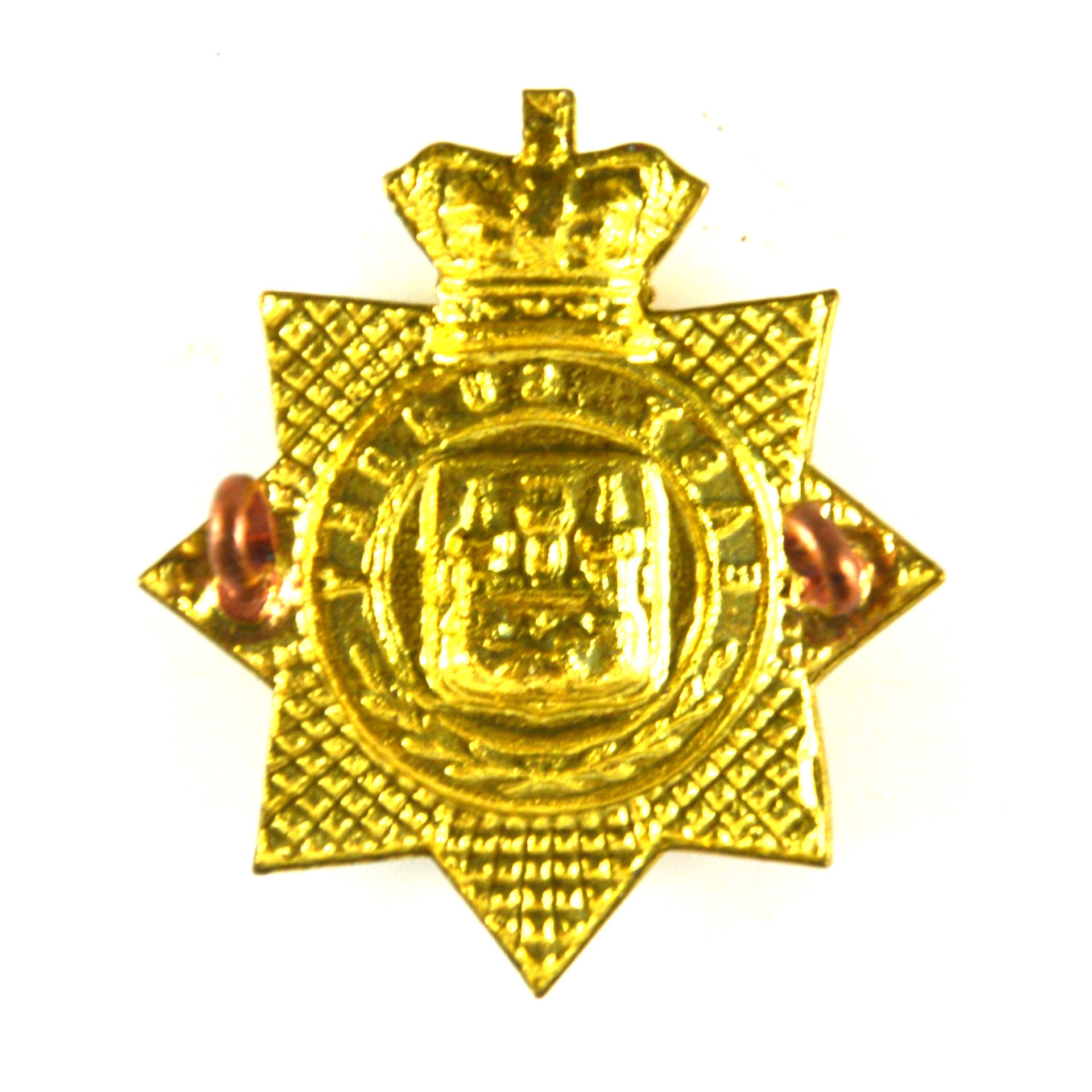 East Surrey Regiment Cap Badge (1881-1898 Pattern) - Restrike - Image 2